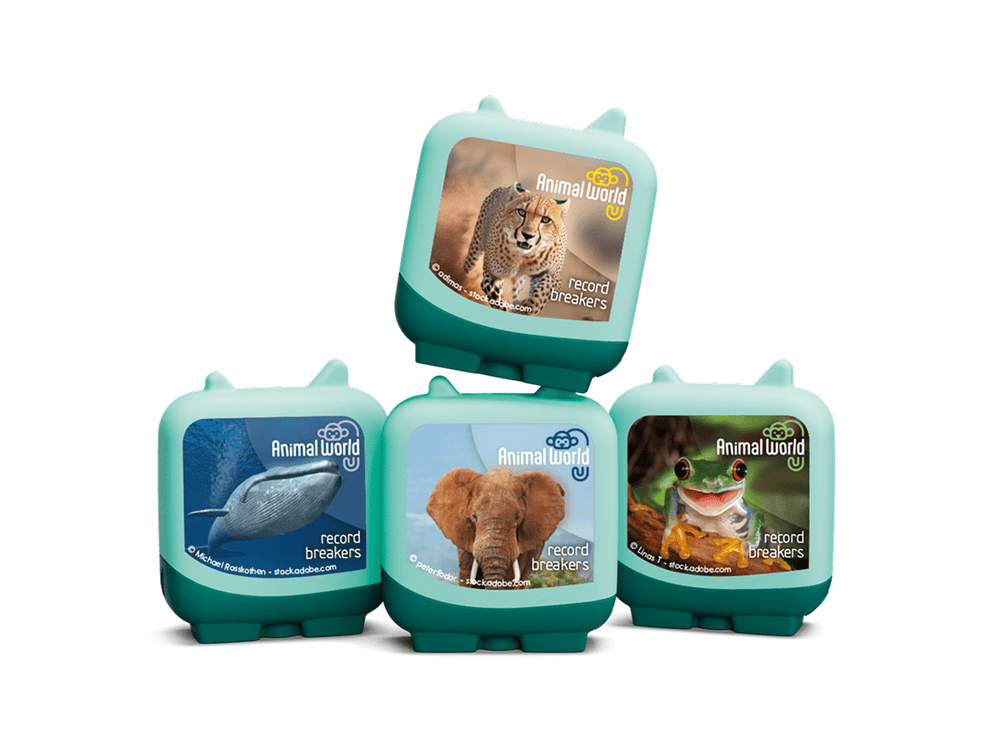 Animal World Record Breakers Clever Tonies - 4 Pack