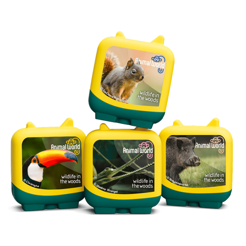 Animal World Wildlife in the Woods Clever Tonies - 4 Pack