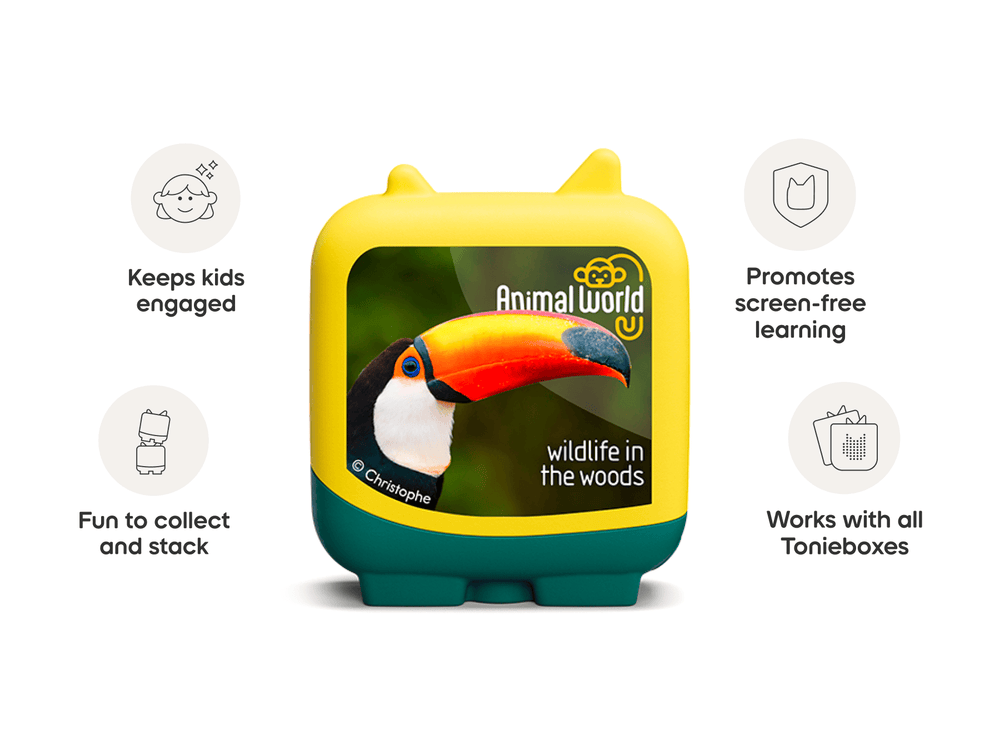 Animal World Wildlife in the Woods Clever Tonies - 4 Pack